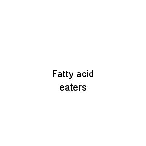 Fatty acid eaters